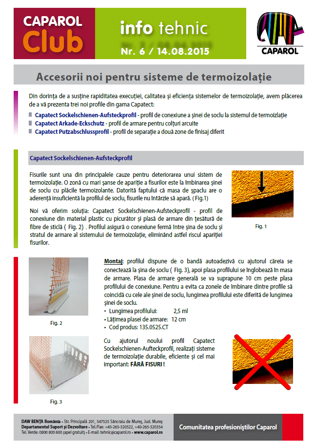 Accesorii sisteme termo