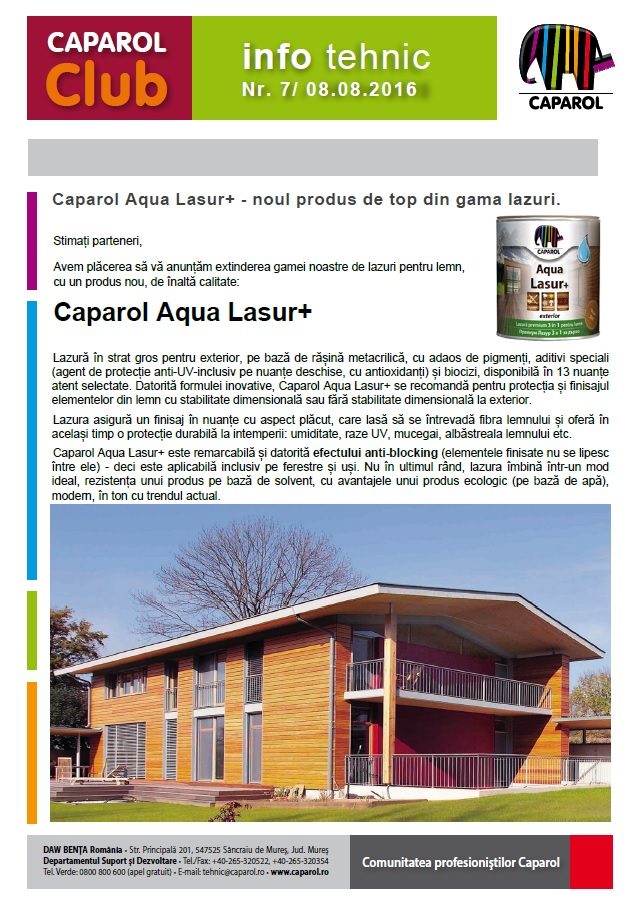 Caparol Aqua Lasur+