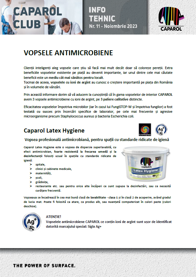 VOPSELE ANTIMICROBIENE